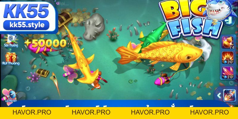 Bắn Cá KK55 Và Hành Trình Chinh Phục Đại Dương Ảo - havor.pro