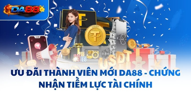 Ưu Đãi Thành Viên Mới DA88 - Chứng Nhận Tiềm Lực Tài Chính - havor.pro