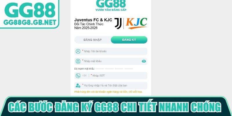 Đăng Ký GG88 - Hướng Dẫn Mở Tài Khoản Nhanh Chóng Nhất - havor.pro